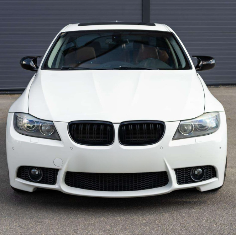 Njurar E90/E91 Blank Svart dubbelribbade (08-11) LCI