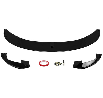 Frontläpp F32/F33/F36 Blank svart (13-)