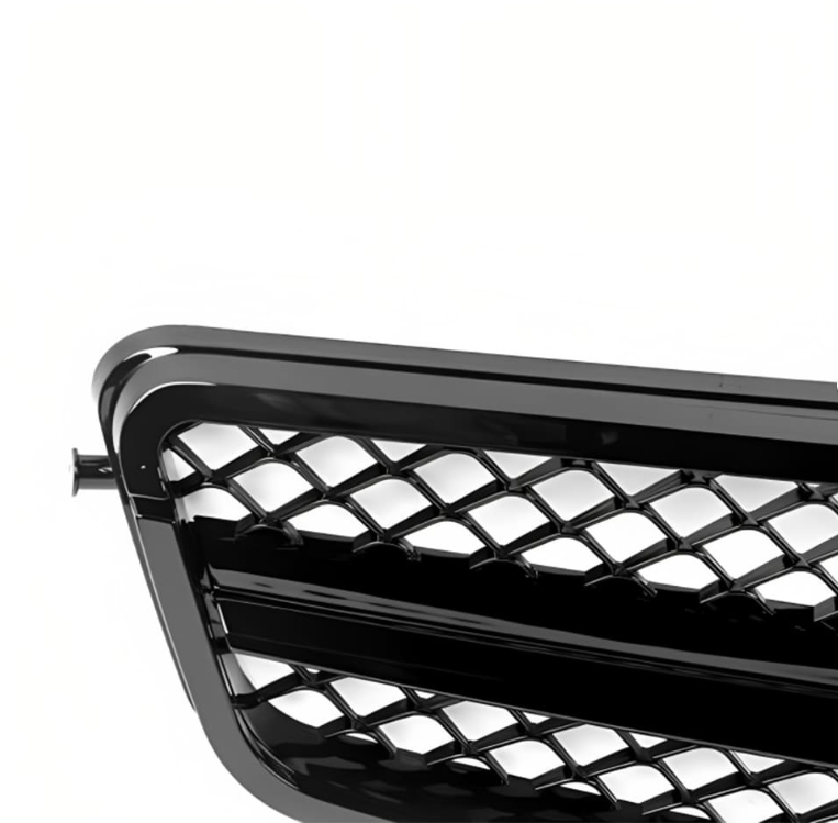 C63 style Grill Mercedes W204 / S204 / C204 Blank svart (07-14)