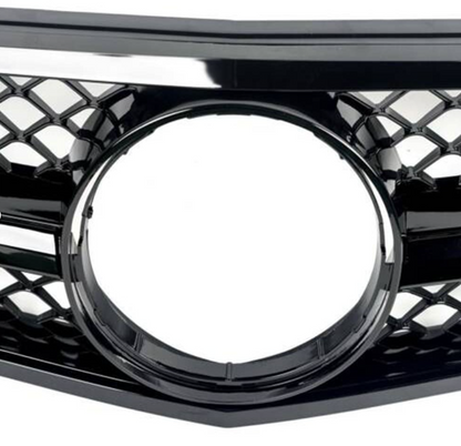 C63 style Grill Mercedes W204 / S204 / C204 Blank svart (07-14)