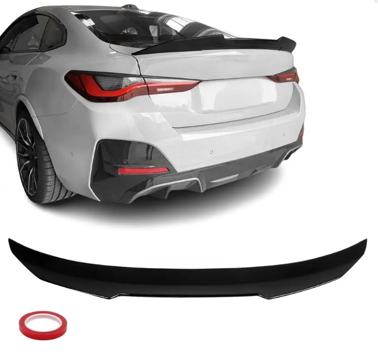 PSM Style vinge BMW G26 Gran Coupe Blank svart (21-)
