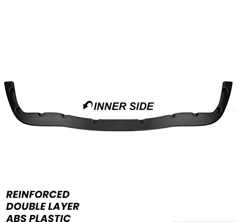 H Style V2 Frontläpp BMW E39 M Sport / M5 Blank svart (95-03)