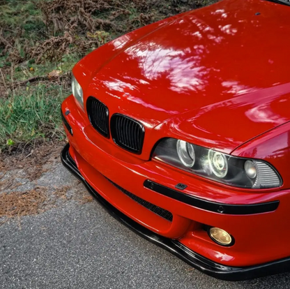 H Style V2 Frontläpp BMW E39 M Sport / M5 Blank svart (95-03)