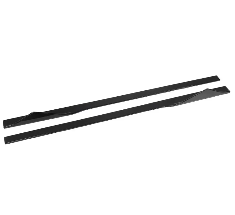 WR Sidokjols diffuser sats för BMW M2 F87 (16-21), blank svart