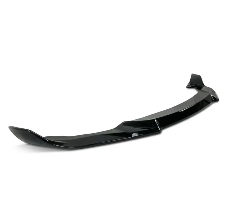CS-stil Frontläpp för BMW M2 F87 (16-21), blank svart - EXTRA-STRONG VERSION
