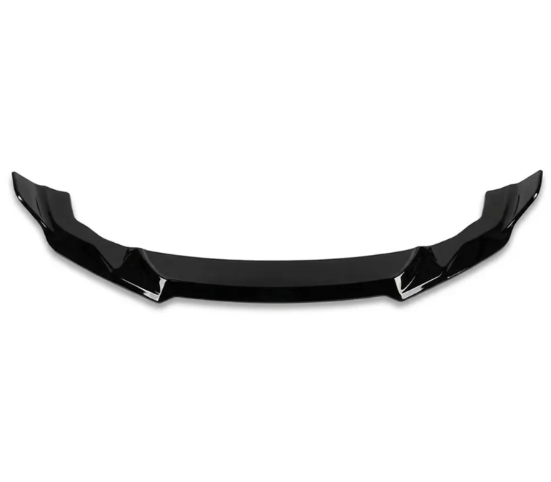 CS-stil Frontläpp för BMW M2 F87 (16-21), blank svart - EXTRA-STRONG VERSION