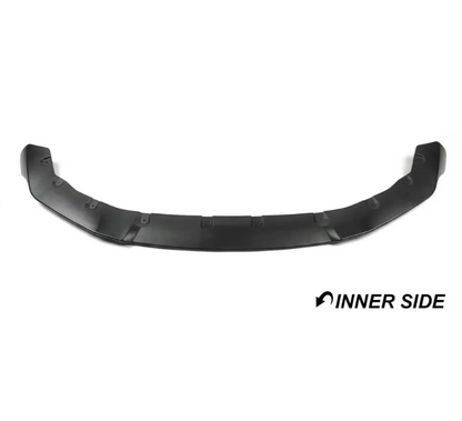 CS-stil Frontläpp för BMW M2 F87 (16-21), blank svart - EXTRA-STRONG VERSION