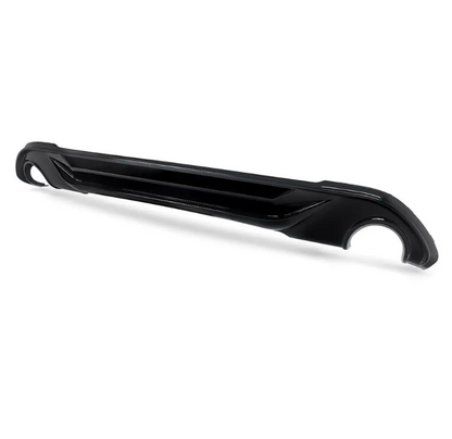 Aero Diffuser för bakre stötfångare för BMW X1 F48 (15-22) med standard stötfångare, blank svart