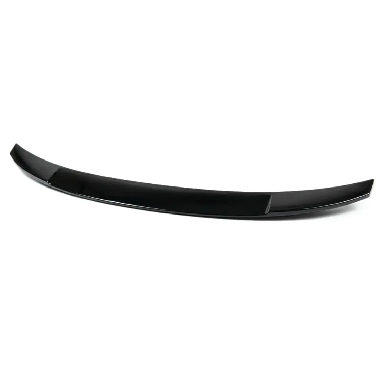 V-stil Bakluckespoiler för Skoda Octavia MK4 (20-), blank svart