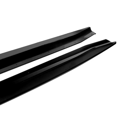 AC-stil Sidokjols diffuser sats för BMW G22 / G23 (20-26) med M-Pack, blank svart
