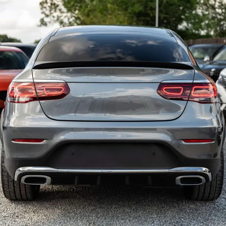 AM stil Bakluckespoiler för Mercedes Benz GLE C292 Blank svart (15-)