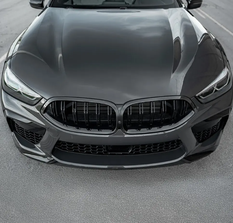 M-stil Njurar för BMW G14, G15, G16 PRE-LCI (18-22), dual-slat, blank svart