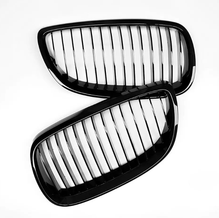 Främre njurar för BMW E92 / E93 (06-10), blank svart