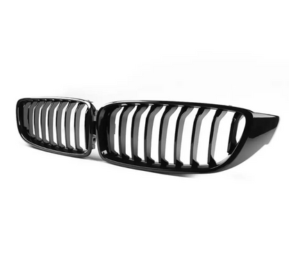 Främre njurar för BMW F32 / F33 / F36 / F80 / F82, blank svart