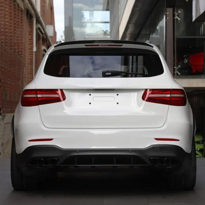 Roof / Bakluckespoiler för Mercedes-Benz GLC X253 (15-22), blank svart