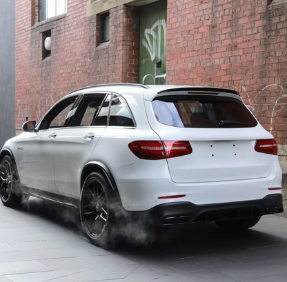 Roof / Bakluckespoiler för Mercedes-Benz GLC X253 (15-22), blank svart