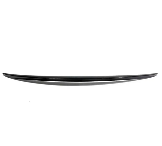 Bakluckespoiler för Mercedes-Benz W223 (21-25), blank svart