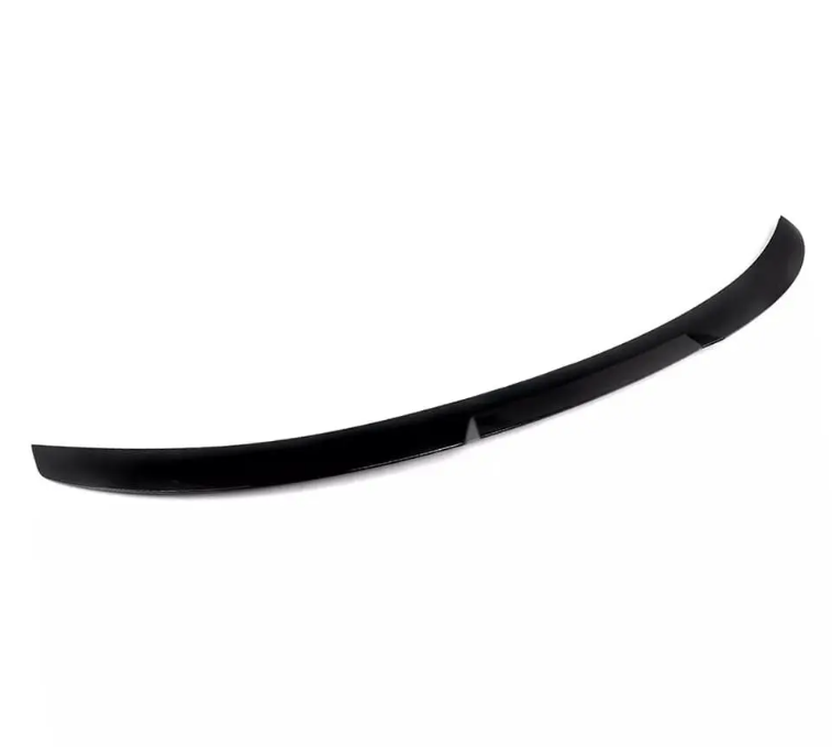 M4-stil Bakluckespoiler för BMW G26 Gran coupé, blank svart