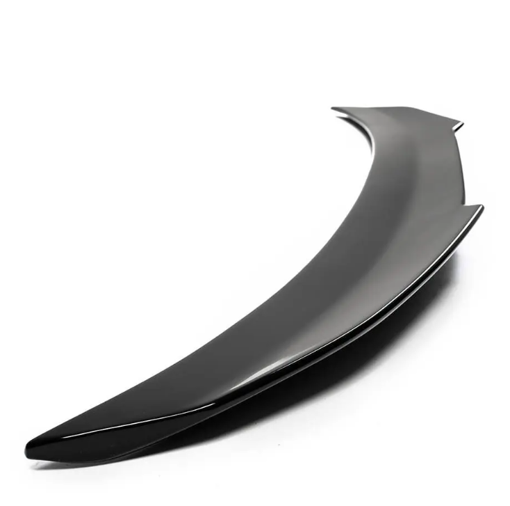 PSM stil Bakluckespoiler för BMW G22 / G82 coupé, blank svart