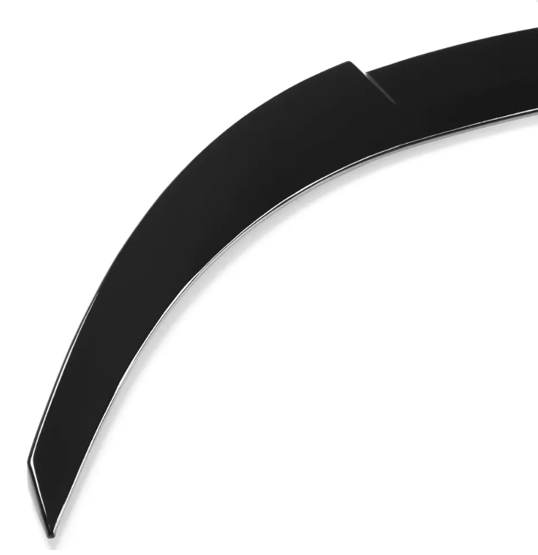 M4-stil Bakluckespoiler för BMW G15 / F92 coupé, blank svart