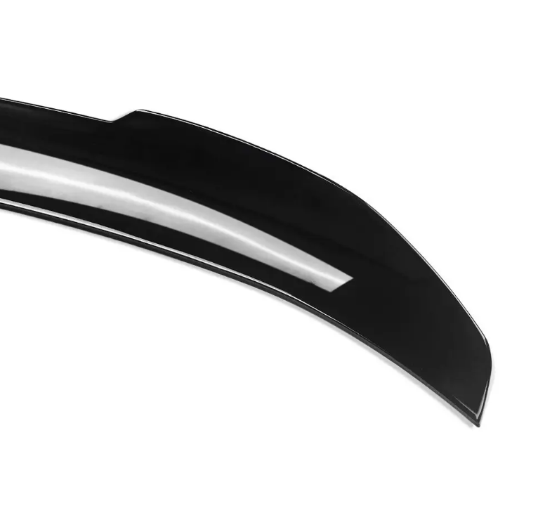 PSM stil Bakluckespoiler för BMW F22 / F23 / F87, blank svart