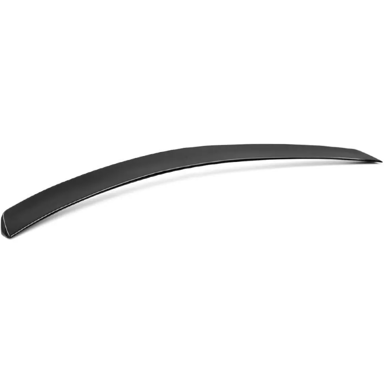 Bakluckespoiler för Mercedes C204 coupé (11-15), blank svart