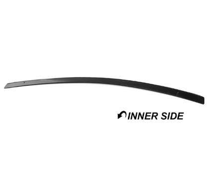 Bakluckespoiler för Mercedes C204 coupé (11-15), blank svart