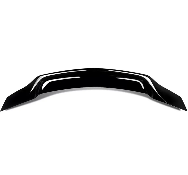 R-stil Bakluckespoiler för Mercedes C204 coupé (11-15), blank svart