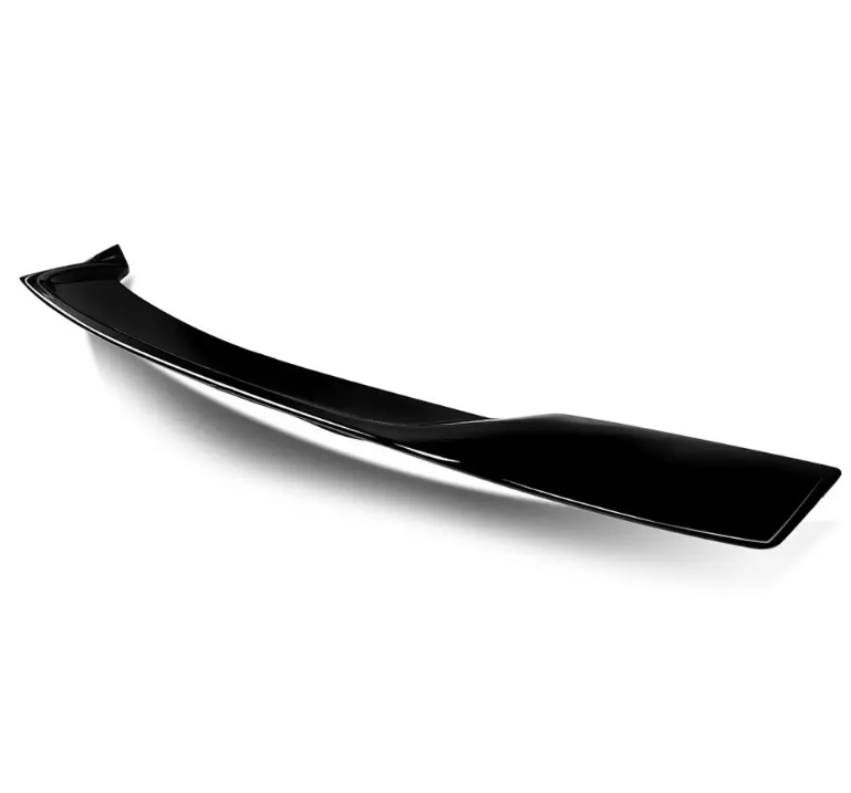 R-stil Bakluckespoiler för Mercedes C204 coupé (11-15), blank svart