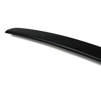 Bakluckespoiler för Audi A6 C8 / S6 C8 sedan (19-), blank svart
