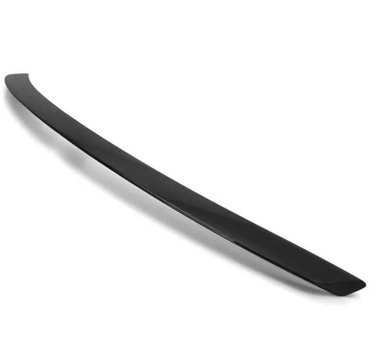 Bakluckespoiler för Audi A5 B9 Sportback + coupé (17-24), blank svart