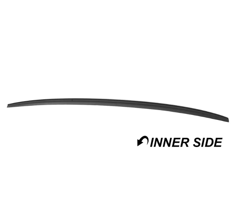 Bakluckespoiler för Audi A5 B8 Sportback (09-16), blank svart
