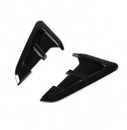 M-stil Fender Vent lister för BMW X3 G01, F97 / X4 G02, F98 (18-24), blank svart