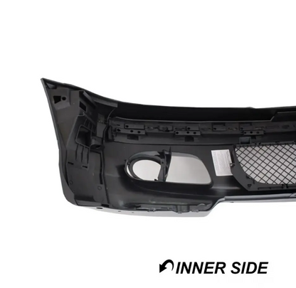 M-Tech Främre stötfångare för BMW E46 (99-06) coupé / cabrio, med gul Dimljus