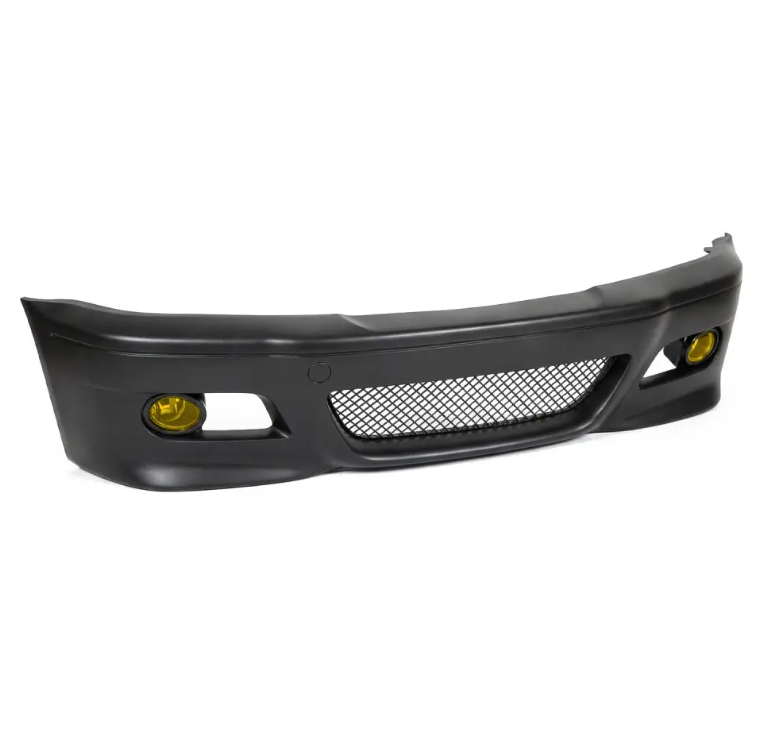 M3-stil Främre stötfångare för BMW E46 sedan / touring / coupé (98-05), med gul Dimljus