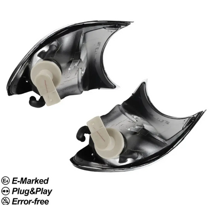 Front Turn Indicators för BMW E46 coupé / cabrio (2001.10-2003), röktonad