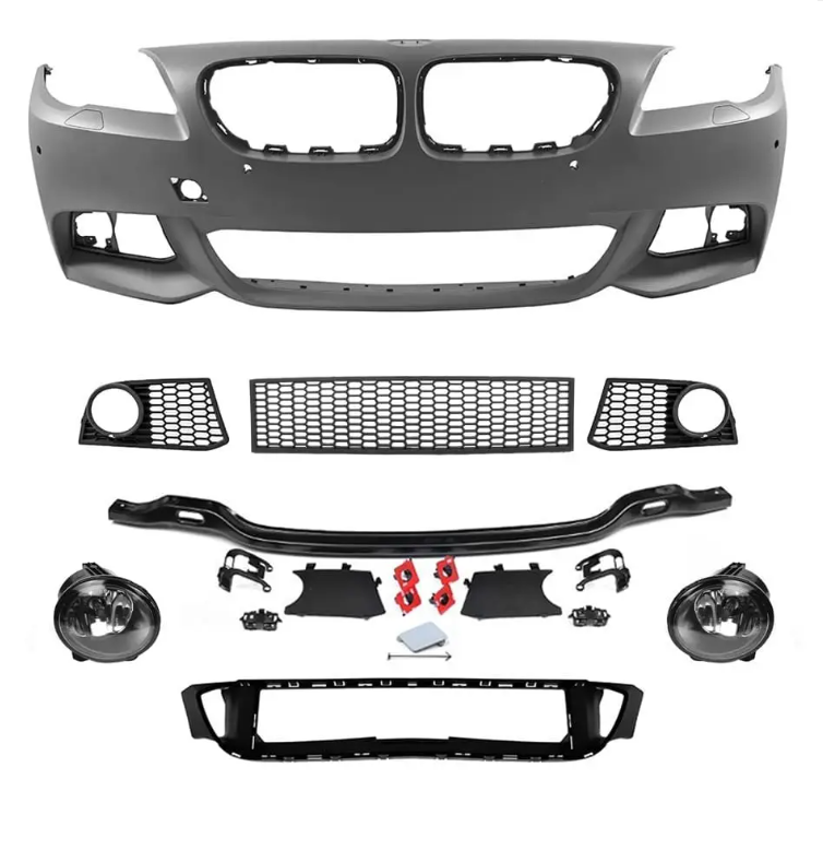 M-Pack Främre stötfångare för BMW F10 / F11 PRE-LCI (10-13), med klar Dimljus