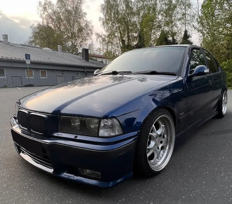 Front Blinkers sats för BMW E36 Sedan / Touring / Compact, röktonad