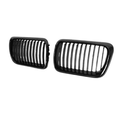 M3-stil Njurar för BMW E36 facelift (96-99), blank svart