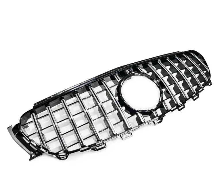Frontgrill för Mercedes W213 / S213 / C238 / A238, chrome + svart