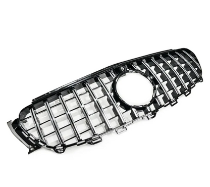 Frontgrill för Mercedes W213 / S213 / C238 / A238, chrome + svart