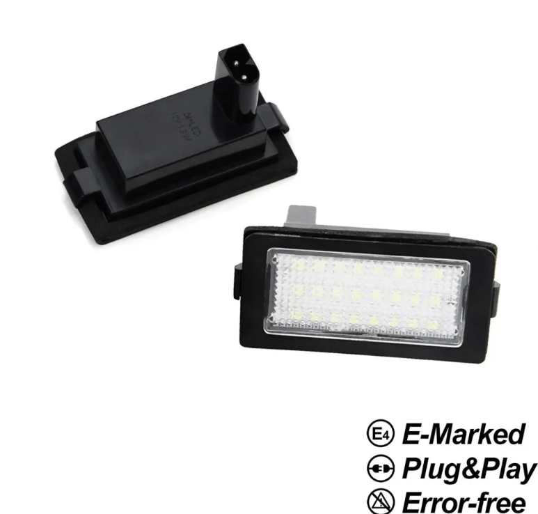 LED-nummerskyltsbelysning sats för BMW E38 (94-01)