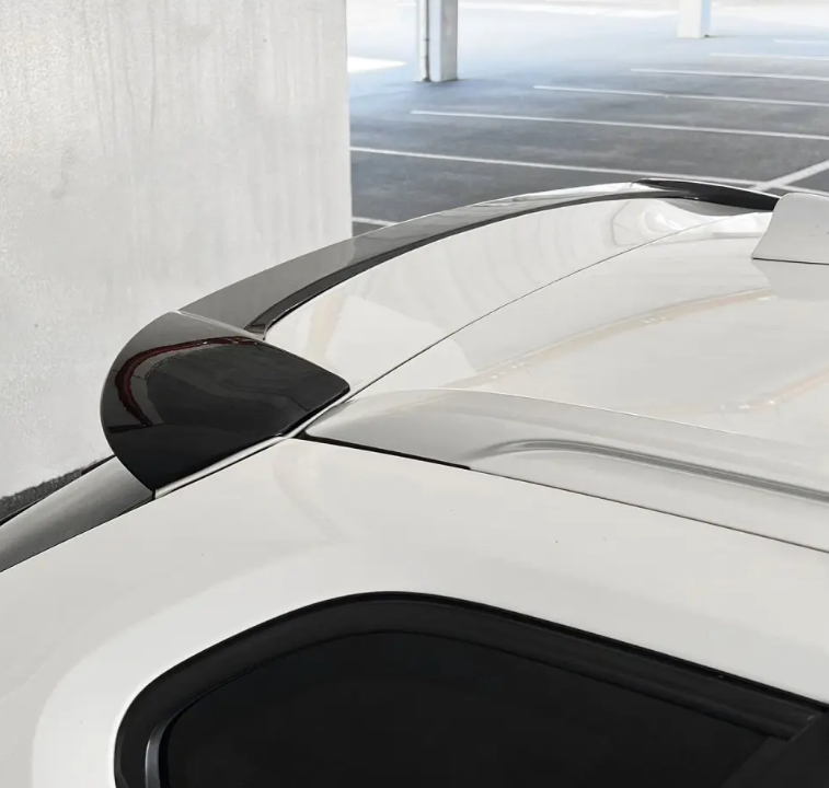 Takspoiler för BMW X1 E84, blank svart