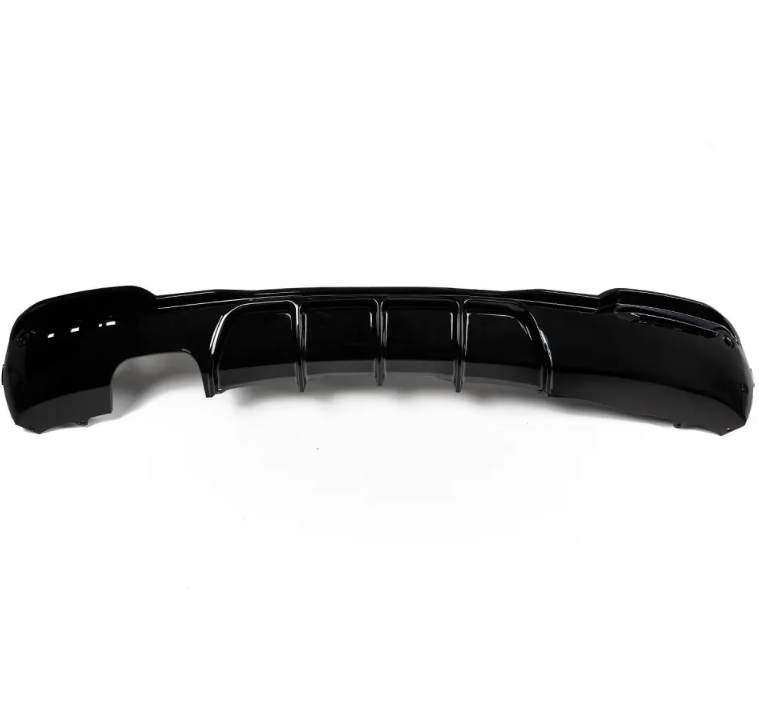 Performance Rear Diffuser för BMW F34 GT med M Sport stötfångare, blank svart