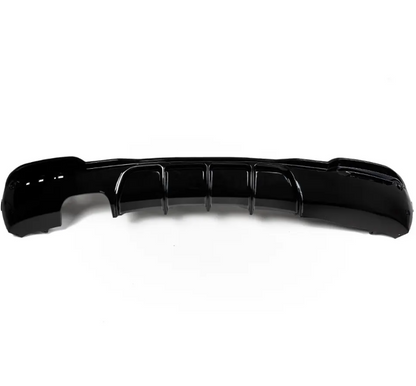 Performance Rear Diffuser för BMW F34 GT med M Sport stötfångare, blank svart