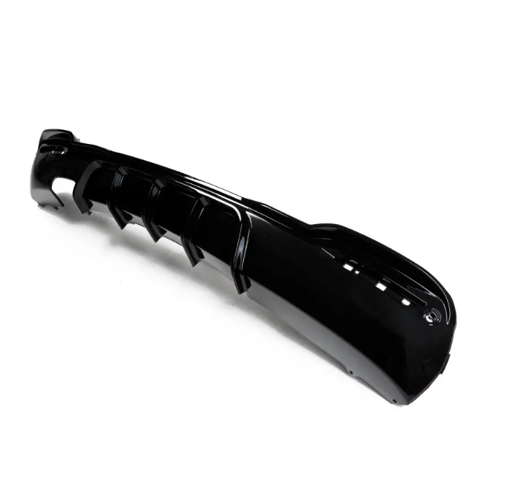 Performance Rear Diffuser för BMW F34 GT med M Sport stötfångare, blank svart