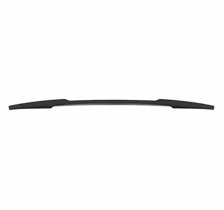 V stil Bakluckespoiler för Audi A4 B8 sedan (08-15), blank svart