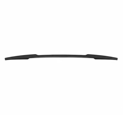 V stil Bakluckespoiler för Audi A4 B8 sedan (08-15), blank svart