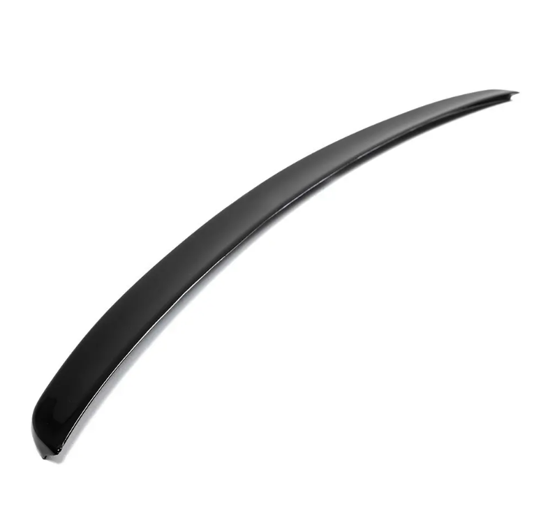 Bakluckespoiler för Audi A4 B9 sedan (16-24), blank svart