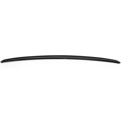 Bakluckespoiler för Audi A4 B9 sedan (16-24), blank svart